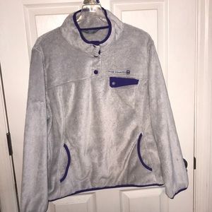 Free Country button snap pullover fleece